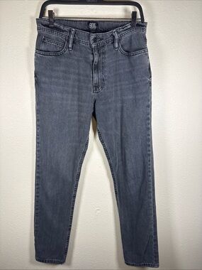 BDG Black Slim Straight Men’s Jeans 30x31 Grunge